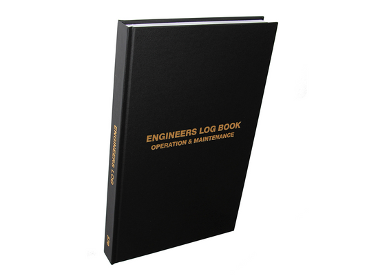 Engineers (3 Shifts per page) Log Book #570 Front Cover