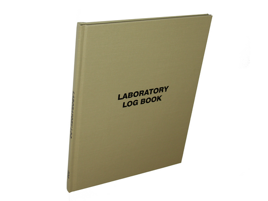 Laboratory Log Book #806 Front Cover
