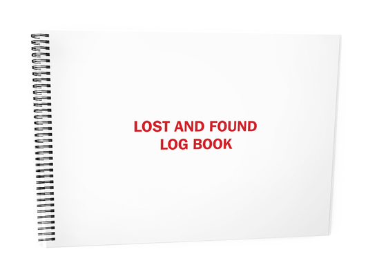 Lost and Found Log Book #615 Front Cover
