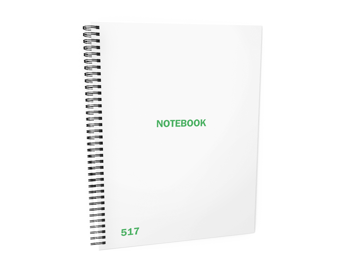 Notebook #517 Front Cover