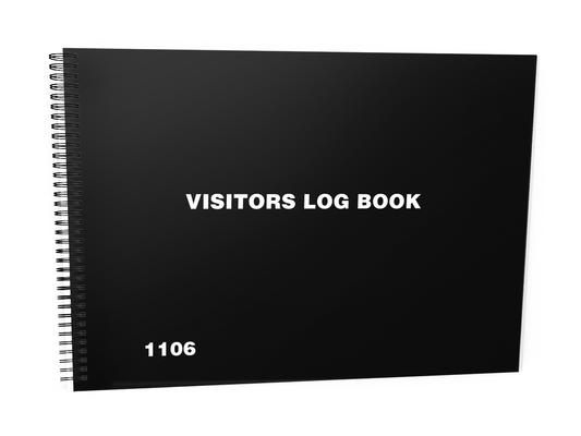 Visitor Log Book #1106 Front Cover