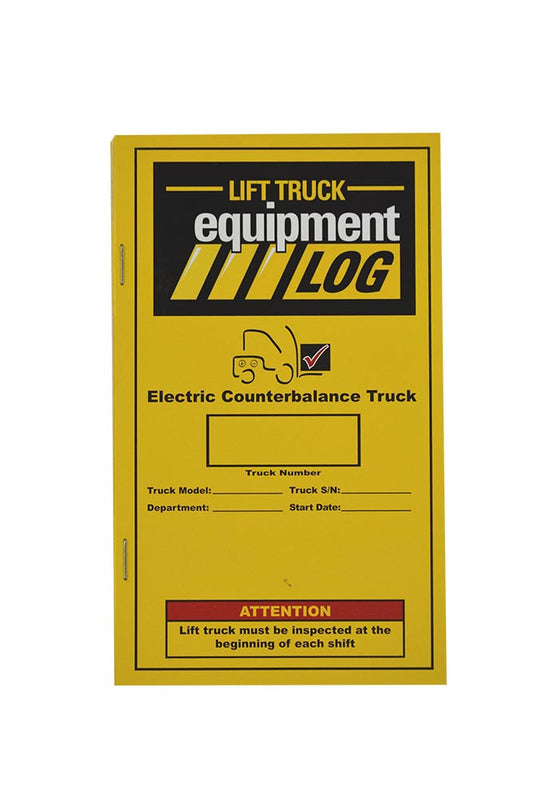 Electric Counterbalance Truck Log + Replacement Log # RLOG(E)