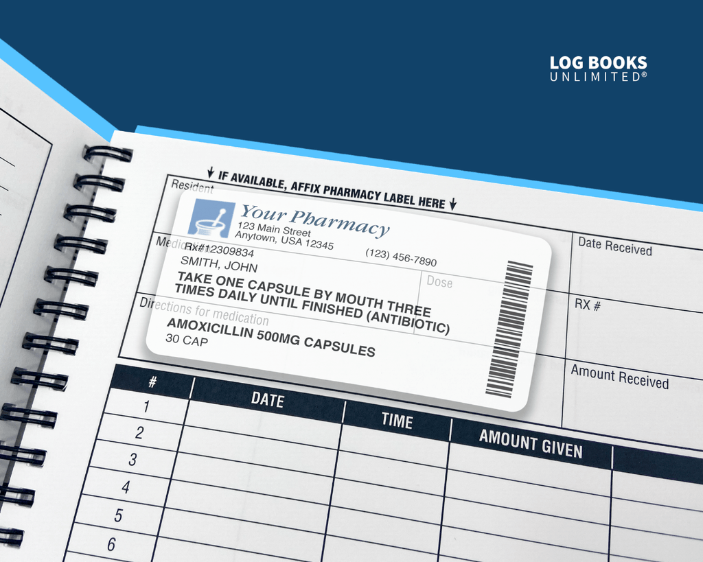 Labeling Log Streamline Your Controlled Substance Logging with Custom Log Books ...