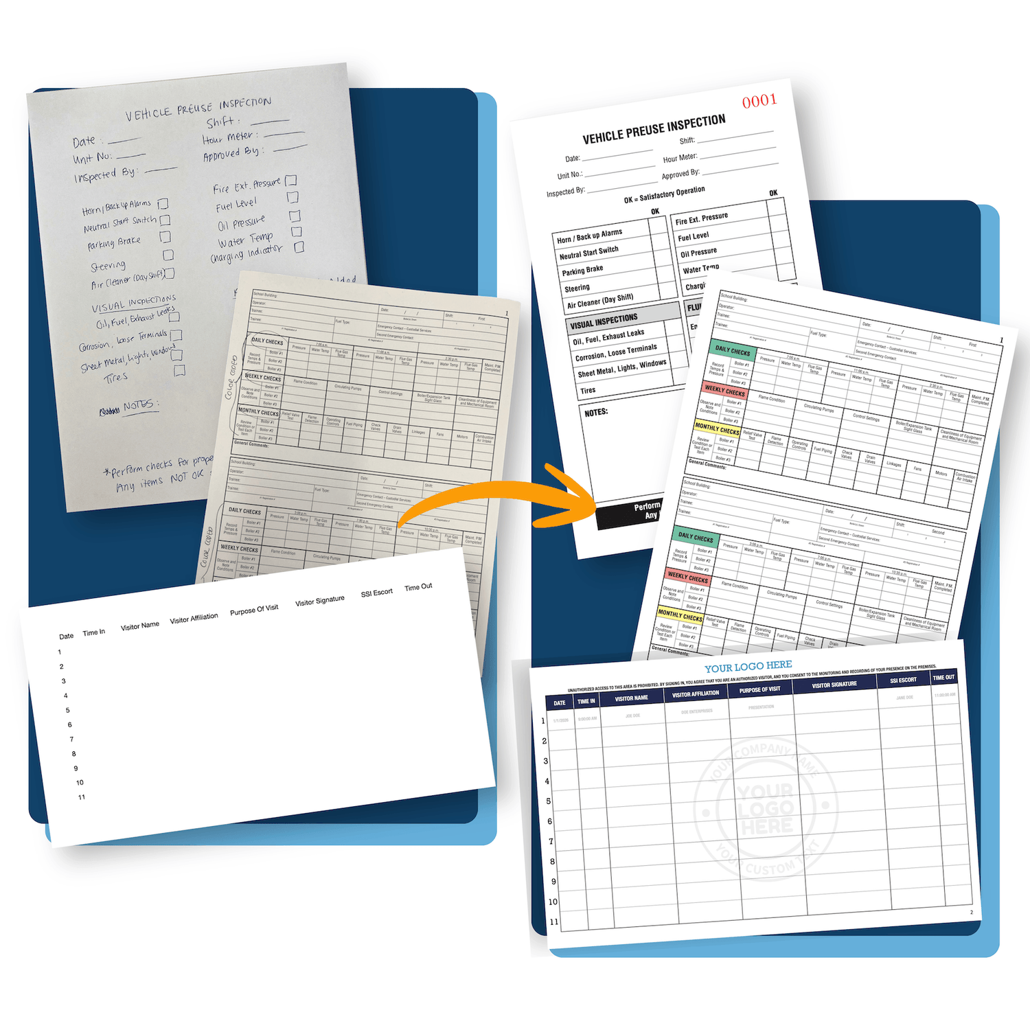 custom design from draft to professional layout