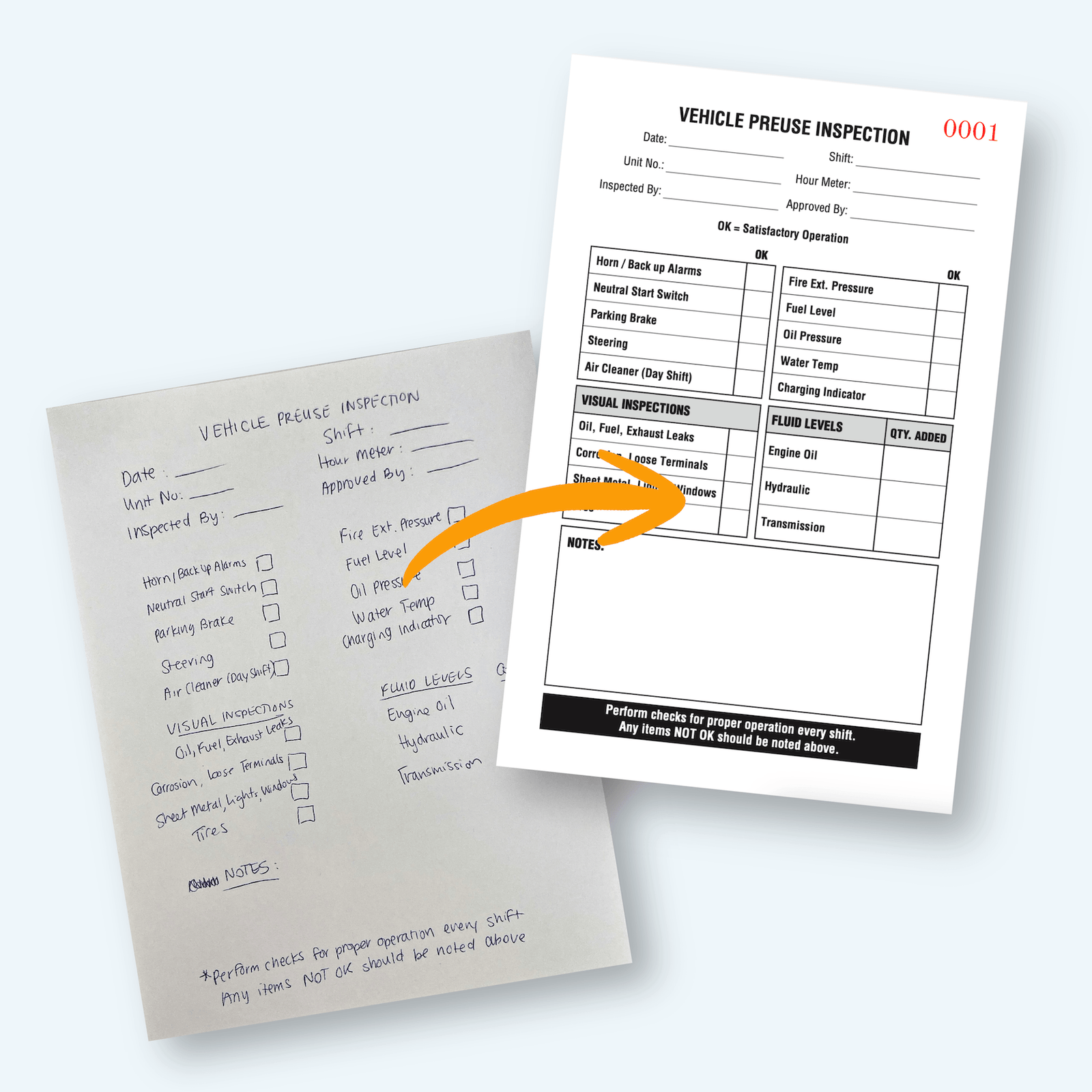 loose paper draft design to professional design service