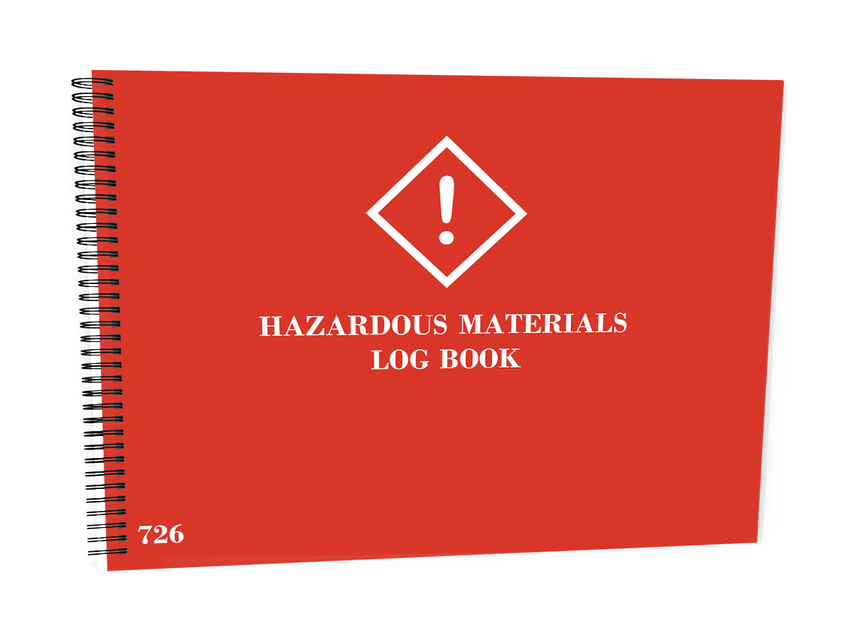 Hazardous Materials Log Book #726