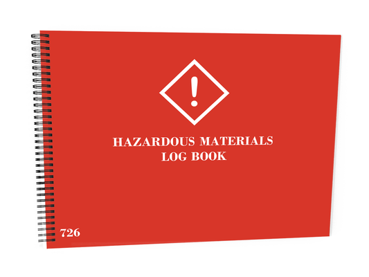 Hazardous Materials Log Book #726