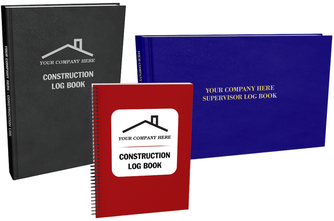 Custom Construction Log Books – Log Books Unlimited
