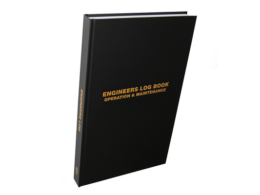 Engineers (1 Shifts per page) Log Book #571 Front Cover