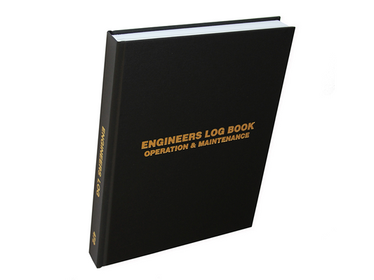 Engineers (2 Shifts per page) Log Book #472 Front Cover