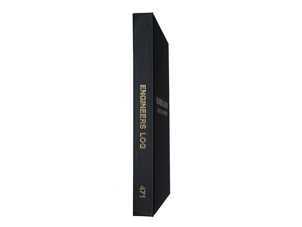 Engineering Master Log Engineers (2 Shifts per page) Log Book #472 – Log Books Unlimited