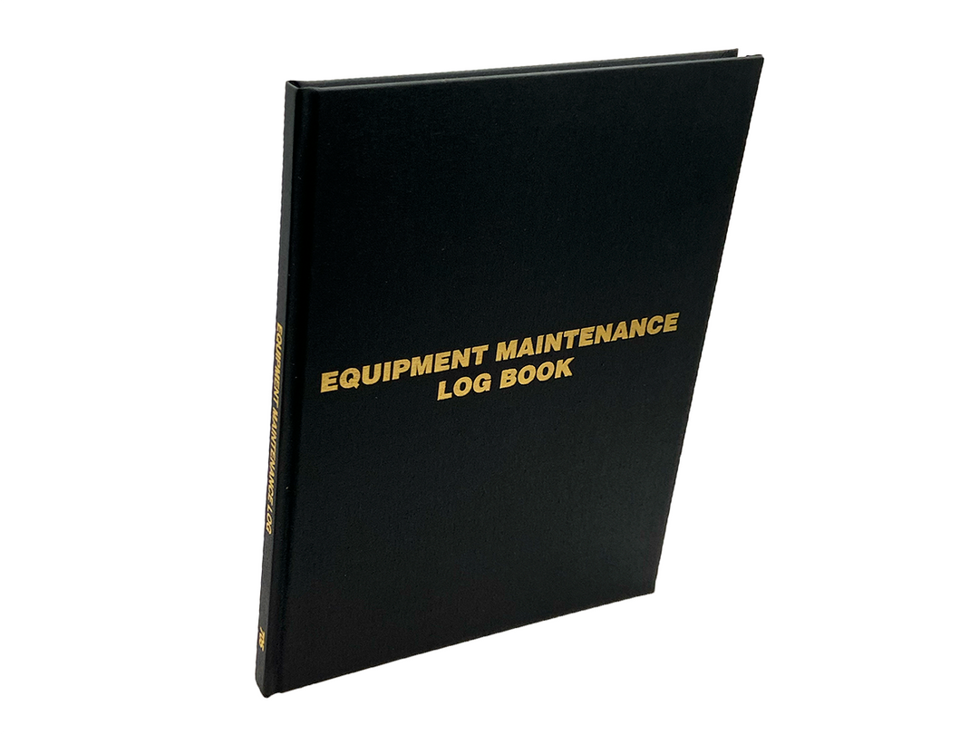 General Equipment Maintenance Log Book #705 - Sturdy and Affordable ...