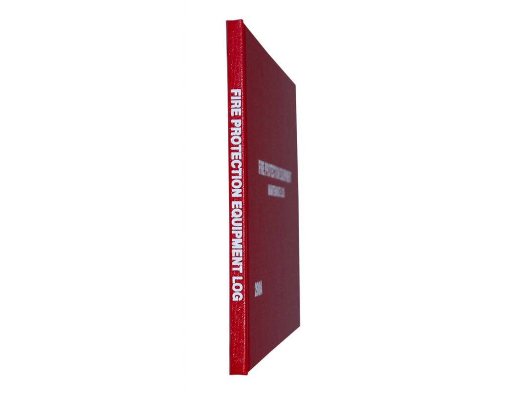 Fire Protection Equipment Maintenance Log Book #298A – Log Books Unlimited