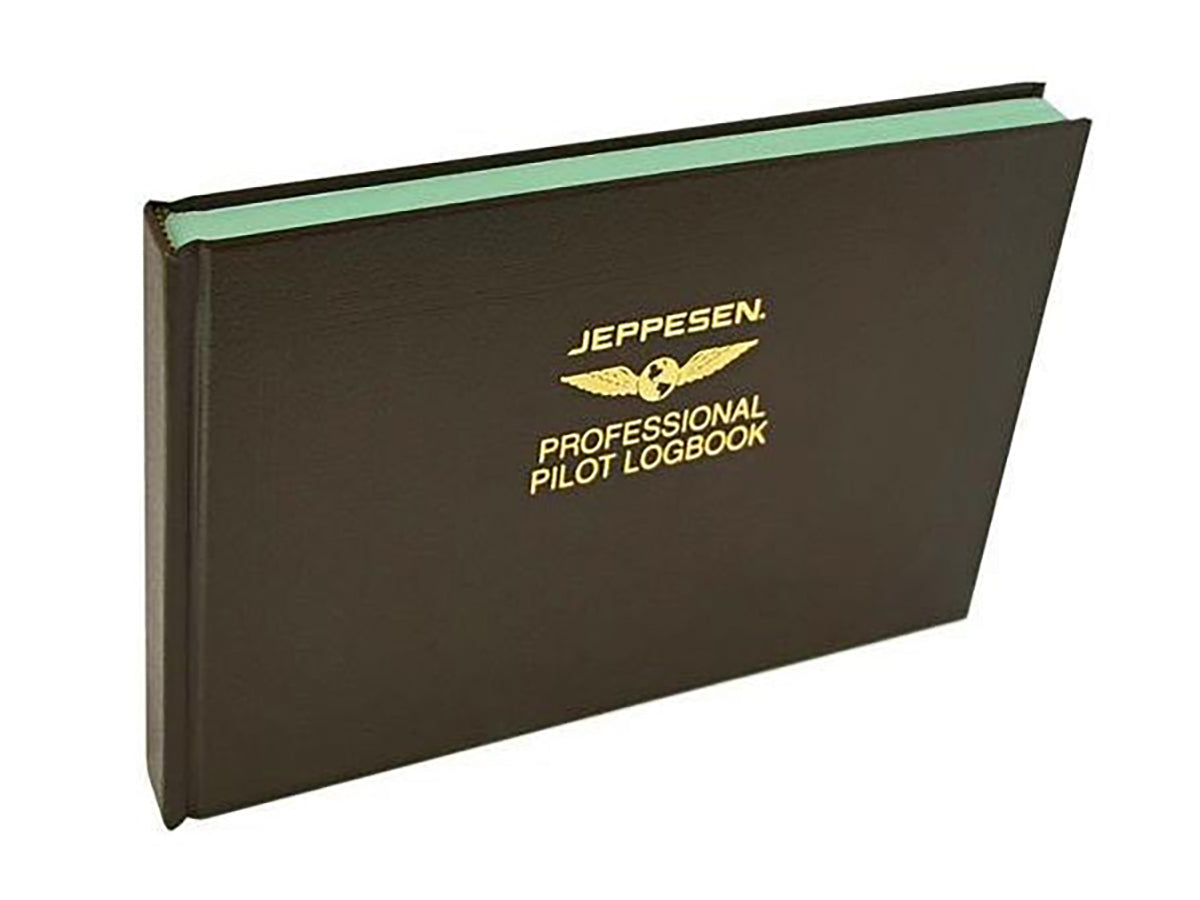 Jeppesen Professional Pilot Logbook Front Cover
