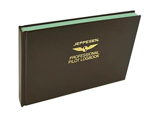 Jeppesen Professional Pilot Logbook Front Cover
