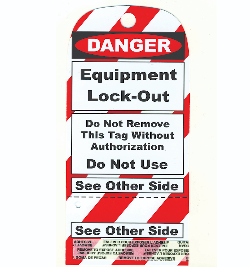 Lock Out Tag Out Box