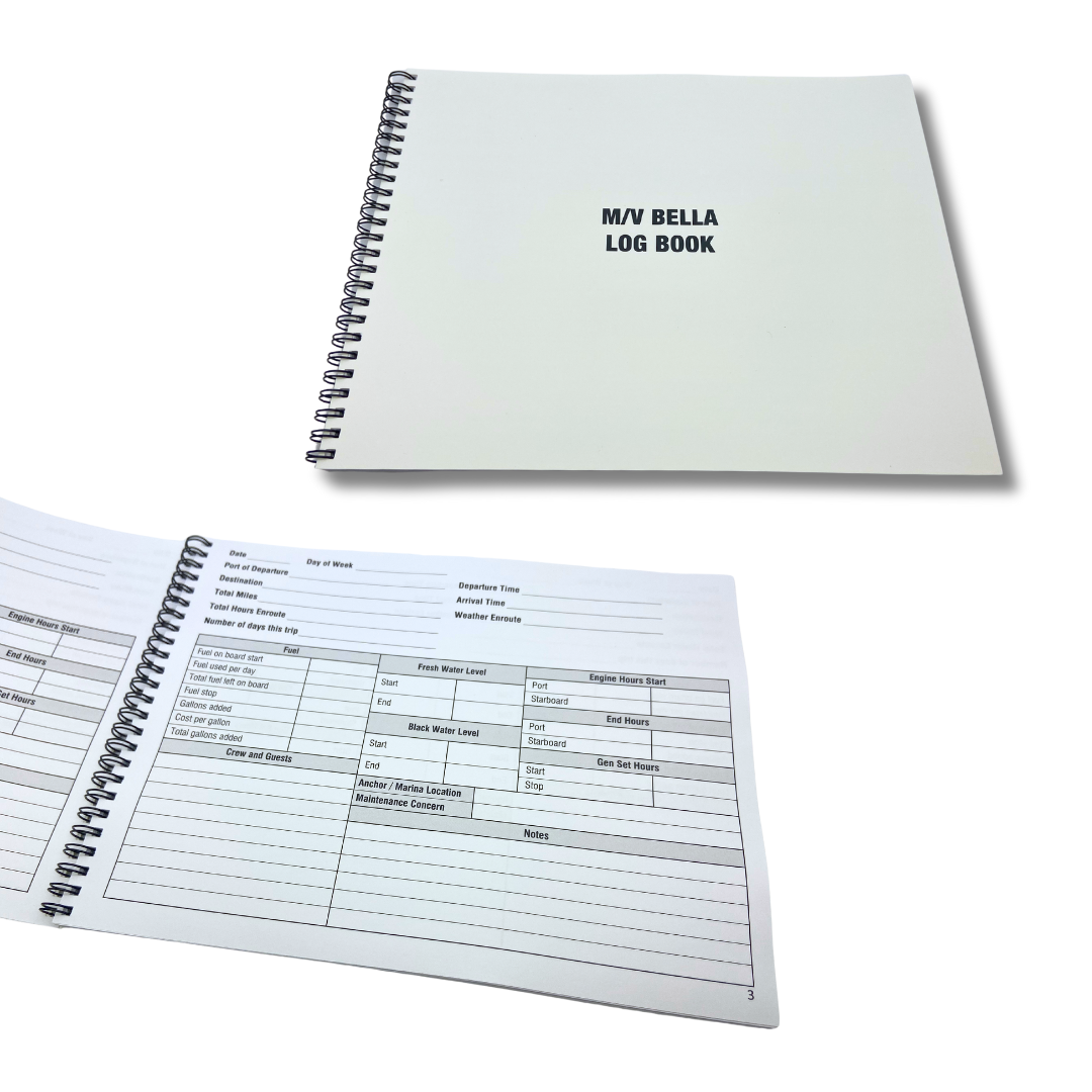 Bell Book Sample Vessel / Ship / Sailing Log Books – Log Books Unlimited