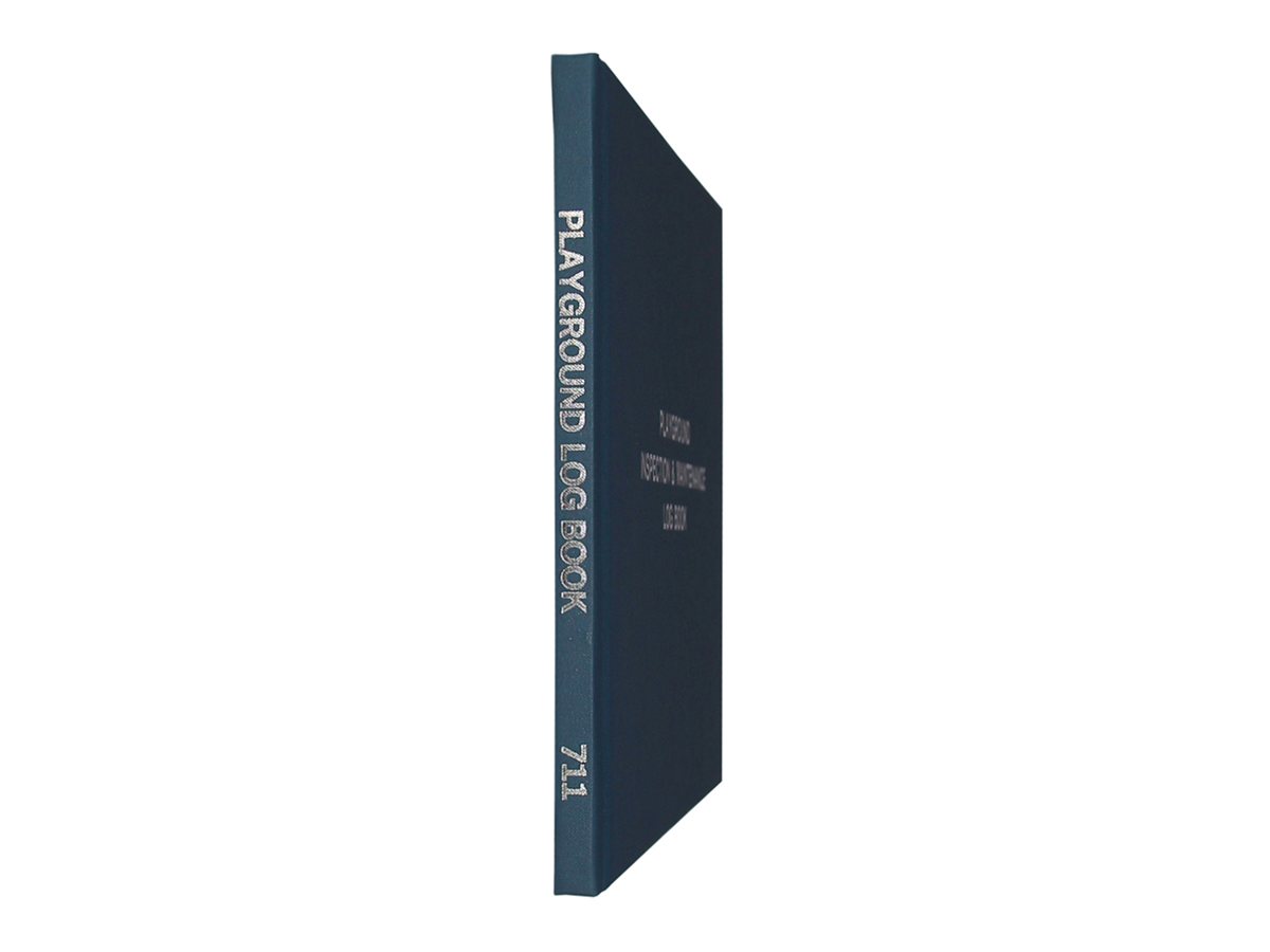 Playground Log Book #711 Spine