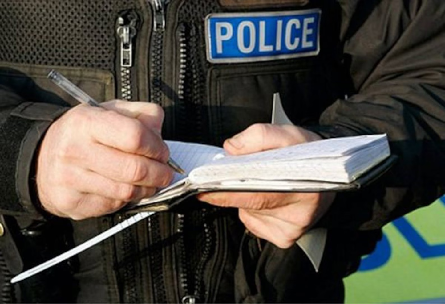 Police Notebook Sample
