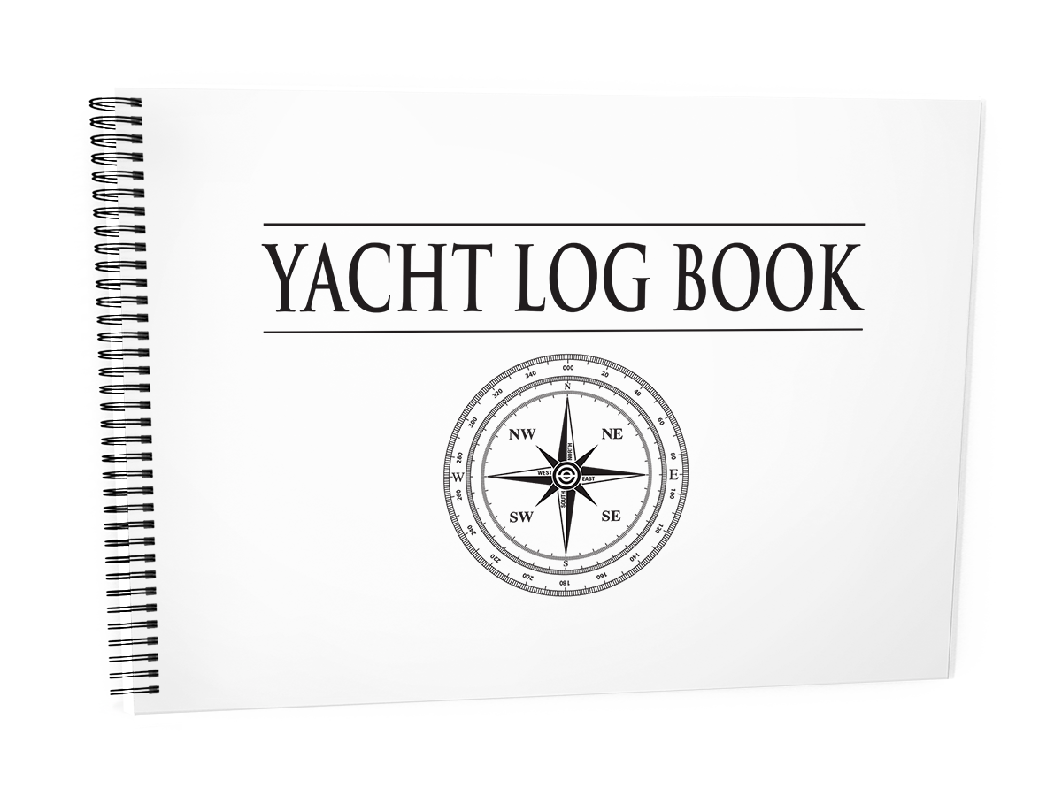 Sailing Yacht Log Book #522 Front Cover