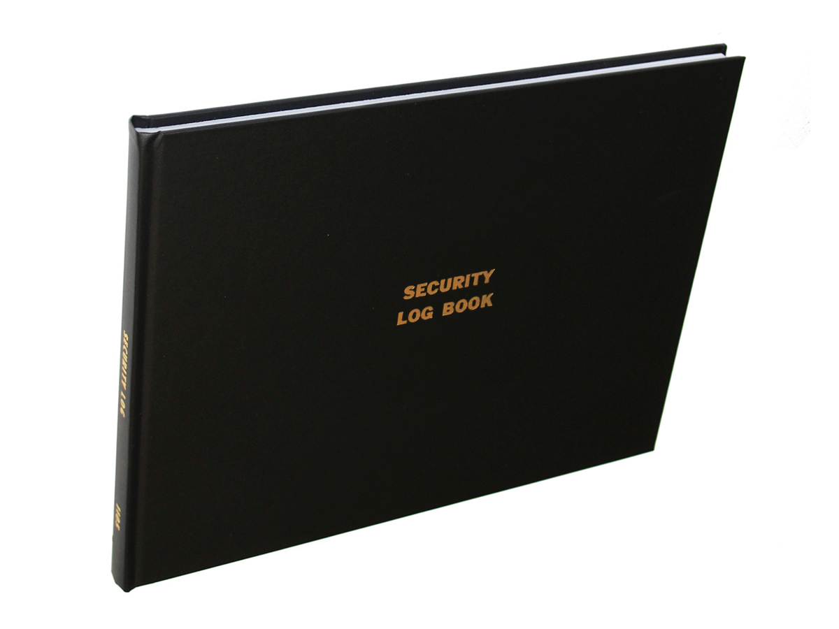 Security Log Book #1105 Front Cover