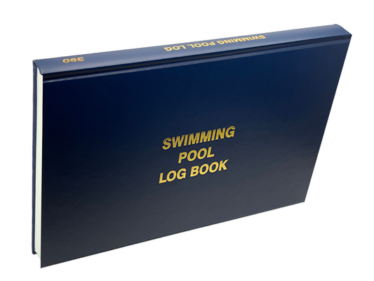 Swimming Pool Log Book #390 Front Cover