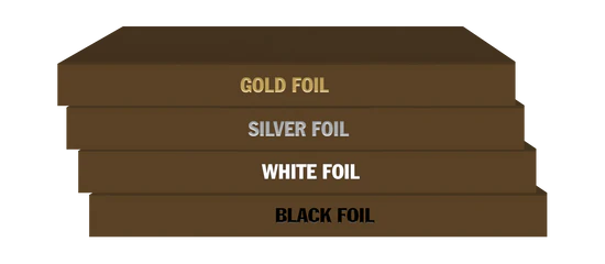 brown foil stamped log book