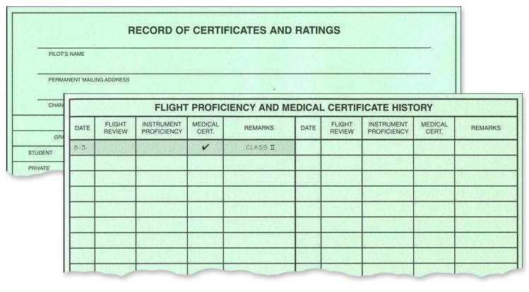 Pilot Log Book Sample Pages