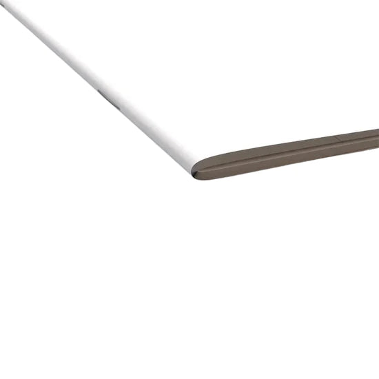 a saddle-stitch style custom white log book