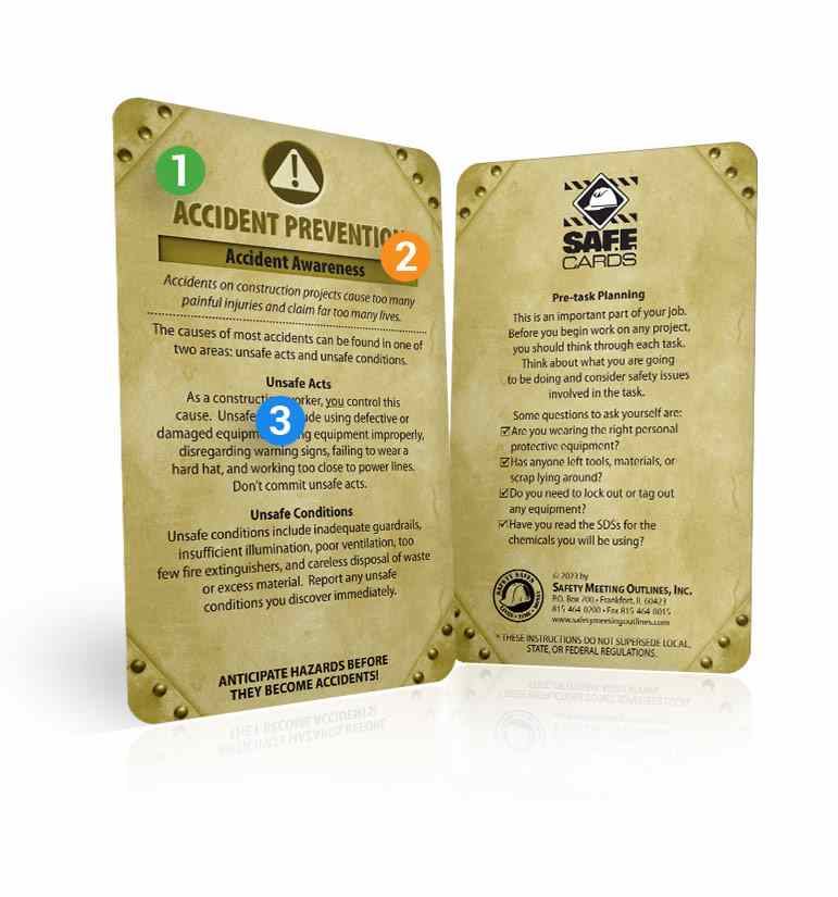 S.A.F.E. Cards® Complete Boxed Set – Log Books Unlimited