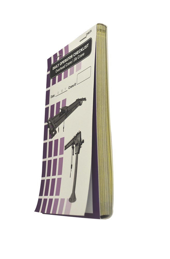 Overhead Crane / Jib Crane - Replacement Checklist # CHKCR Spine