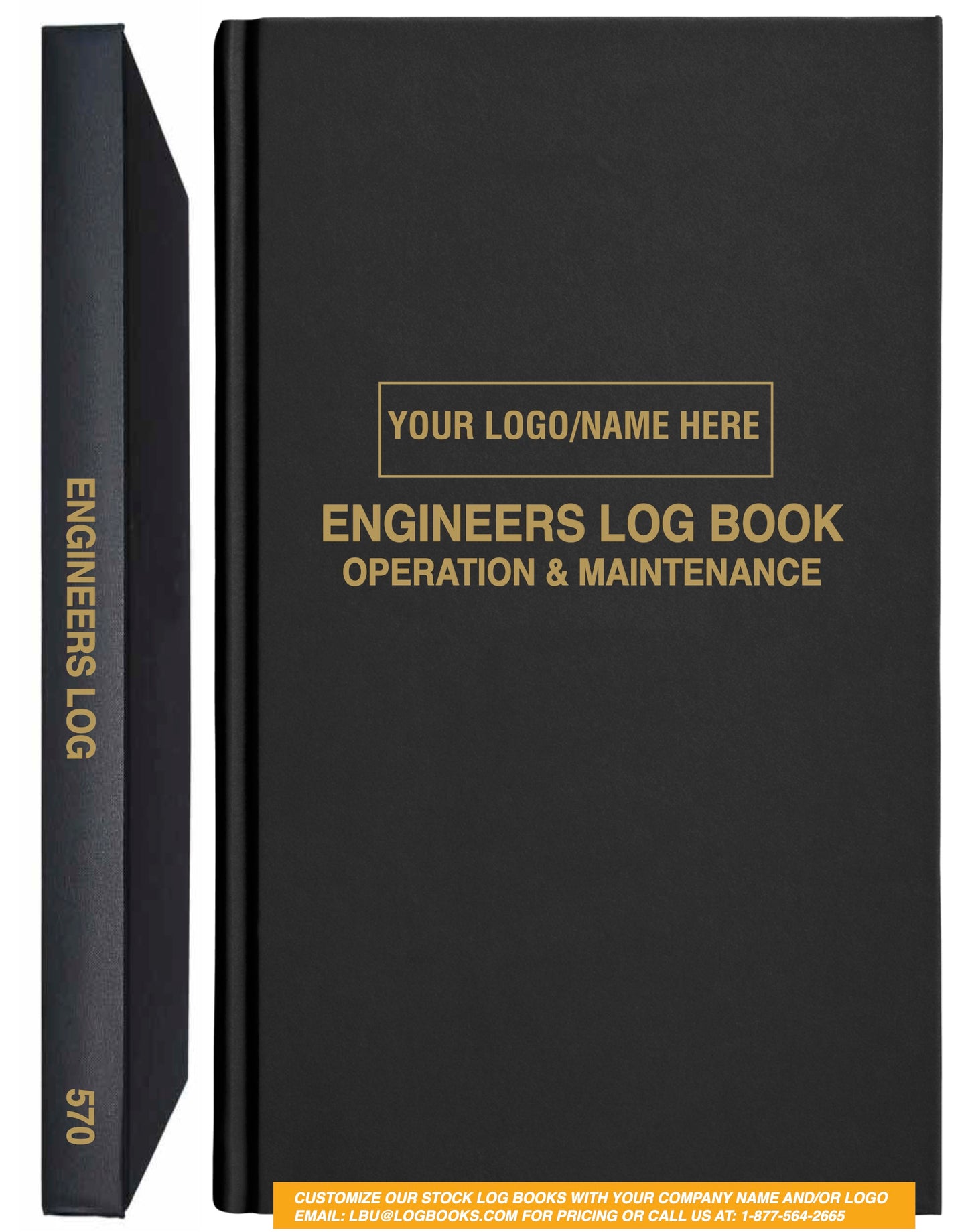 Engineers (3 Shifts per page) Log Book #570