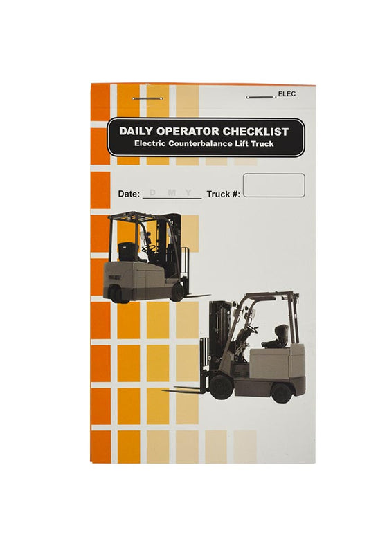 Electric Counterbalance Lift Truck - Replacement Log # CHKE