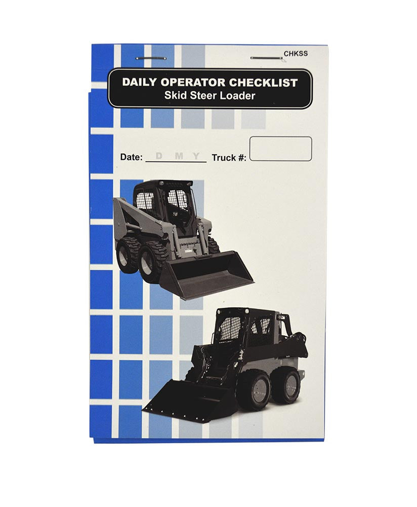 Skid Steer Loader + Checklist Caddy # SCADD(SS)